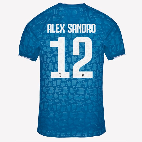 Camiseta Juventus NO.12 Alex Sangro 3ª Kit 2019 2020 Azul